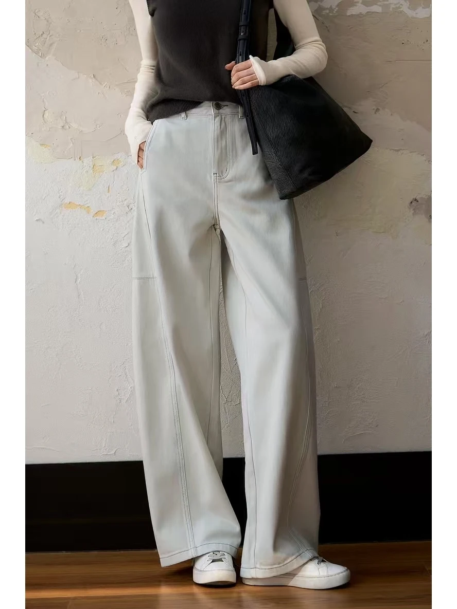 Элитные женские повседневные брюки из чистого хлопка с широкими штанинами, длиной в пол, на весну-лето-осень, однотонные, дышащие
Элитные женские повседневные брюки из чистого хлопка с широкими штанинами, длиной в пол, на весну-лето-осень, однотонные, дышащие