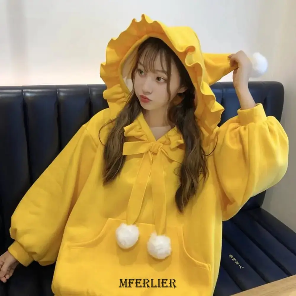 Plus Size 5XL 150KG Spring Long Sleeve Hoodies Sweet Female Ladies Solid Color Oversized Woman Cartoon Sweatshirts
Plus Size 5XL 150KG Spring Long Sleeve Hoodies Sweet Female Ladies Solid Color Oversized Woman Cartoon Sweatshirts