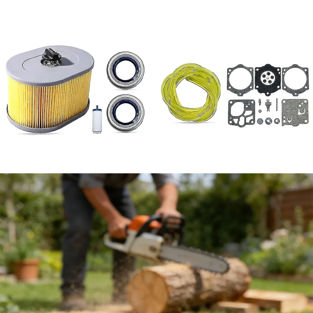 Replacement Air Filter 510244103 For K970 K1260 Chainsaw Includes Fuel Line Oil Seals Gaskets Repair Kit Garden Power Tool Parts
Replacement Air Filter 510244103 For K970 K1260 Chainsaw Includes Fuel Line Oil Seals Gaskets Repair Kit Garden Power Tool Parts