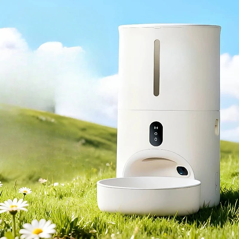 Automatic smart feeder, ceramic bowl, cat and dog regular feeding App real-time camera
Automatic smart feeder, ceramic bowl, cat and dog regular feeding App real-time camera