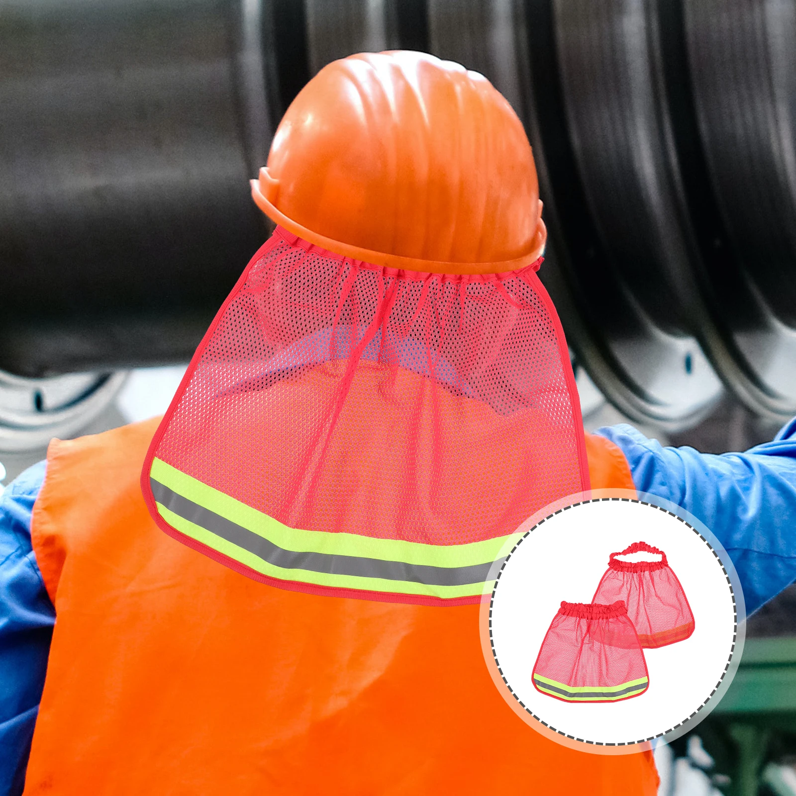 2 Pcs Men Hard Hat Neck Cover Brim Shade Outdoor Chemical Fiber Mesh Brimless Cap
2 Pcs Men Hard Hat Neck Cover Brim Shade Outdoor Chemical Fiber Mesh Brimless Cap