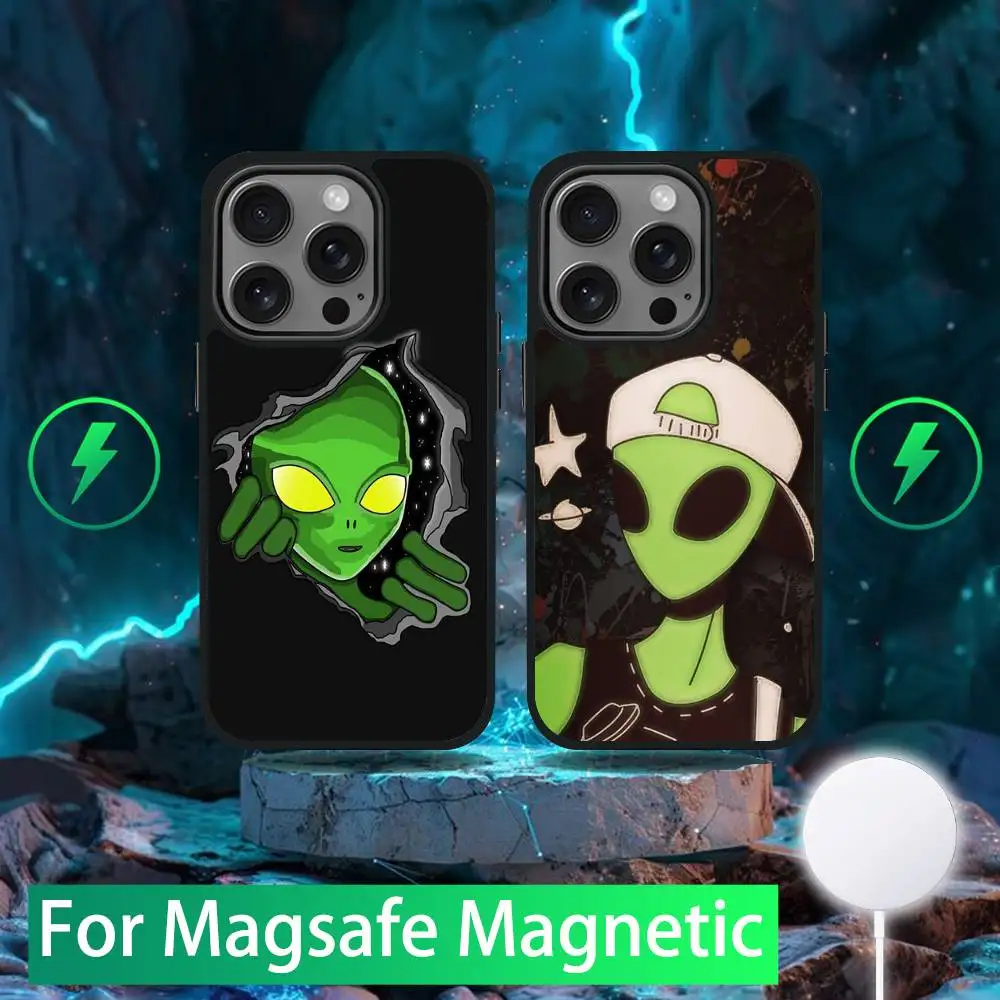 Alien Space Phone Case For iPhone 16,15,14,13,12,11,Pro,Max,Plus,Mini,SE New Magsafe Magnetic Wireless Charging
Alien Space Phone Case For iPhone 16,15,14,13,12,11,Pro,Max,Plus,Mini,SE New Magsafe Magnetic Wireless Charging