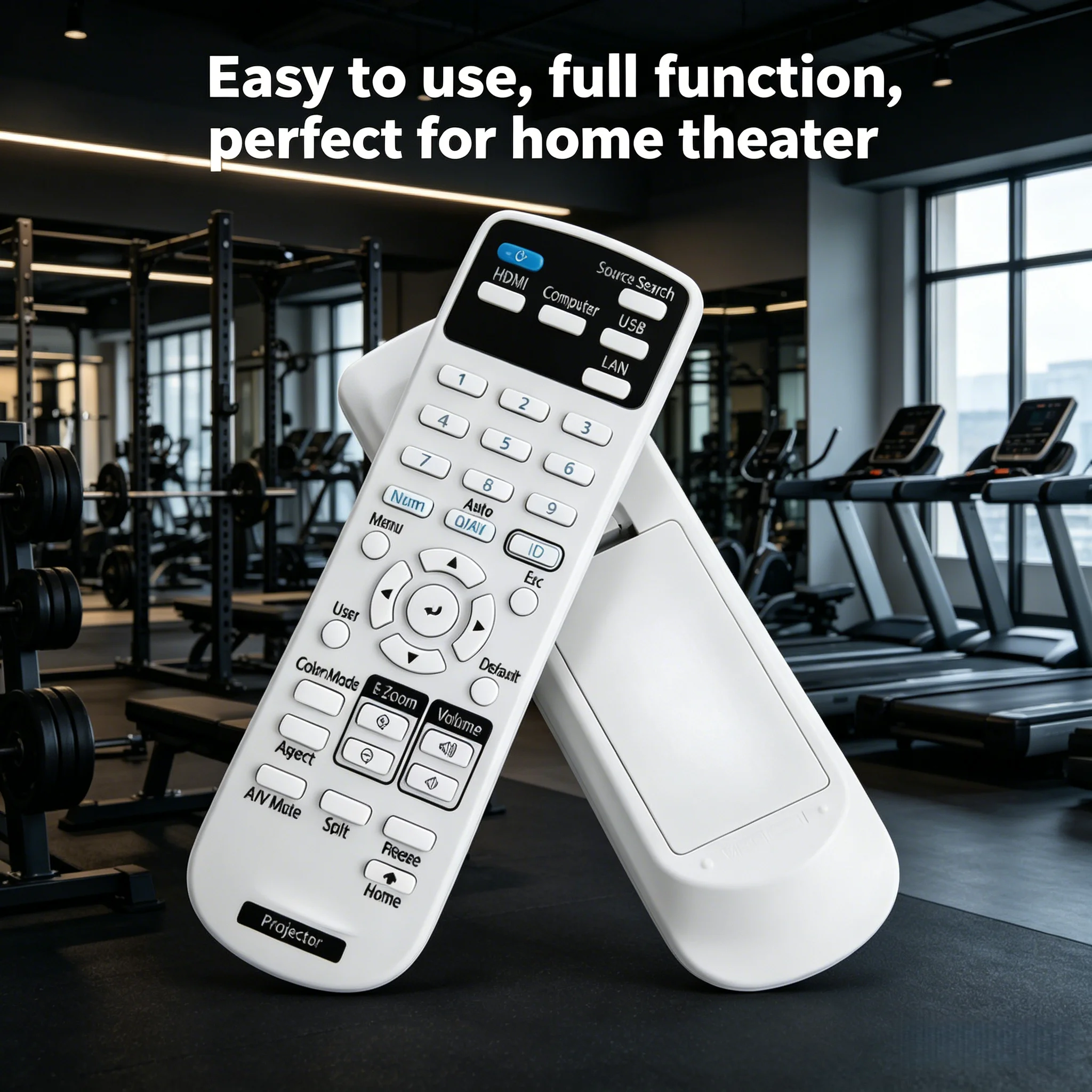 Replacement Projector Remote Control Compatible with Epson CB-X05 X39 W05 X06 EB-C765XN S41 U05 - Universal Remote for Projector
Replacement Projector Remote Control Compatible with Epson CB-X05 X39 W05 X06 EB-C765XN S41 U05 - Universal Remote for Projector