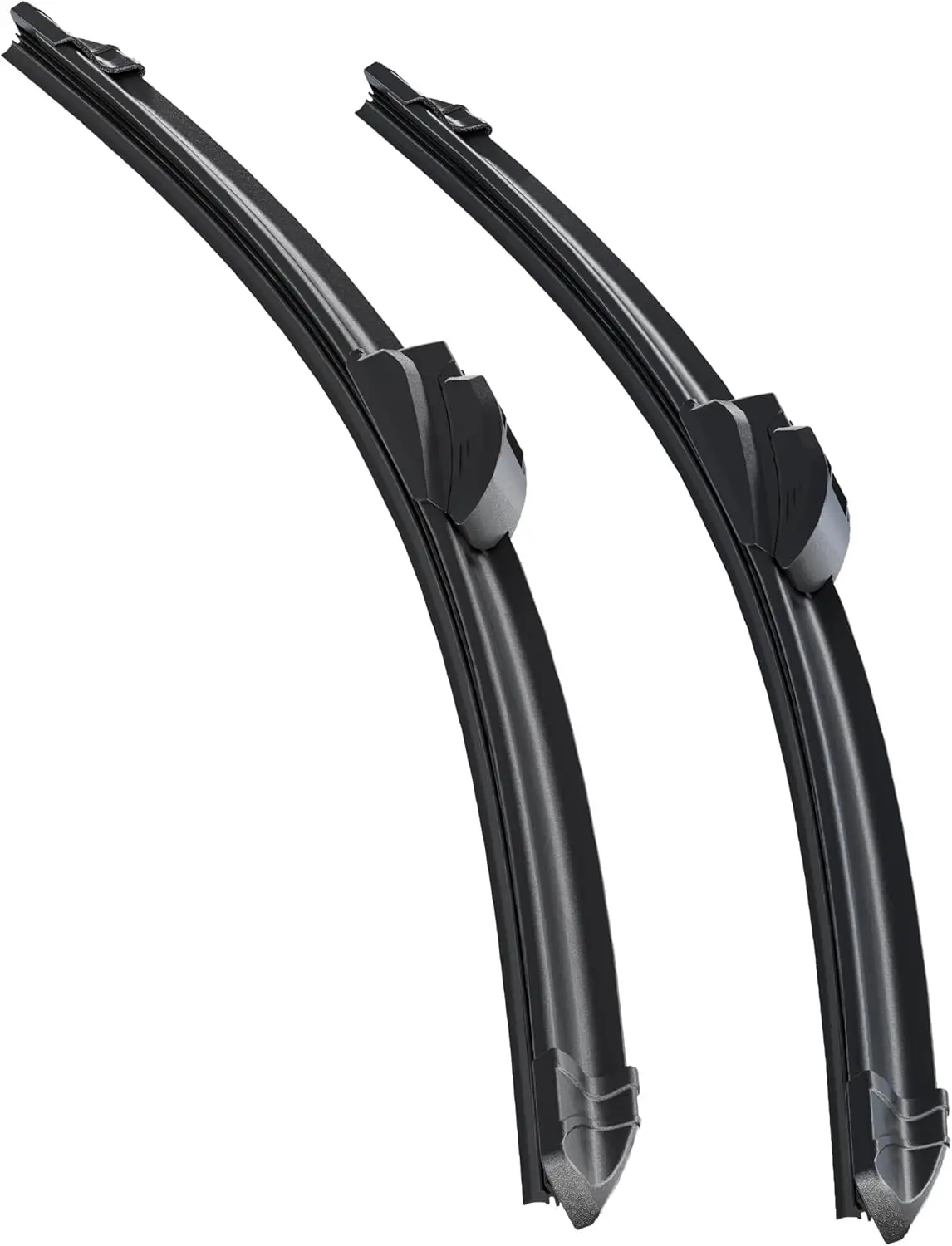 All-Season Windshield Wiper Blades Pack of 2 - Stable Quiet Wipers for Cars with U/J Hook 21"+21"
All-Season Windshield Wiper Blades Pack of 2 - Stable Quiet Wipers for Cars with U/J Hook 21"+21"