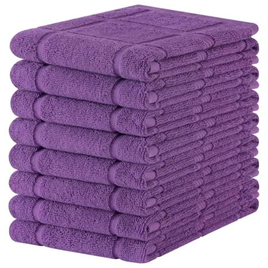 Premium Kitchen Towels "" 8 Pack Large Cotton 380 GSM Dish Towels Soft and Absorbent Kitchen Hand Towels with Terry Grid Design
Premium Kitchen Towels "" 8 Pack Large Cotton 380 GSM Dish Towels Soft and Absorbent Kitchen Hand Towels with Terry Grid Design