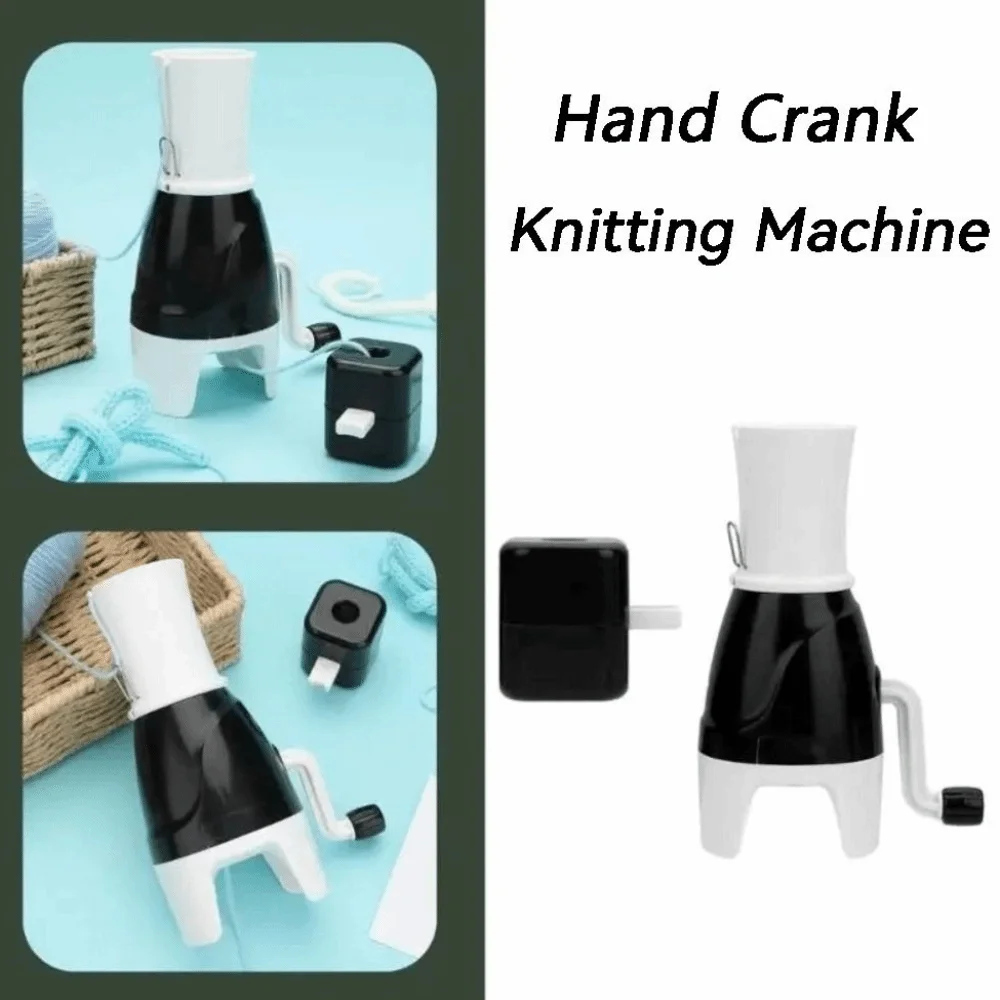 Ручная вязальная машина с ручным приводом, портативный станок для вязания из пряжи и веревки, инструмент для плетения, для изготовления вязаных браслетов
Ручная вязальная машина с ручным приводом, портативный станок для вязания из пряжи и веревки, инструмент для плетения, для изготовления вязаных браслетов