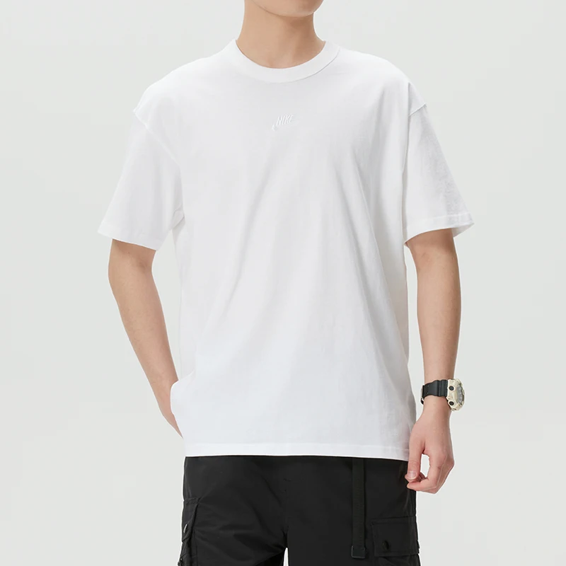 Nike T-Shirt Men's Sportswear Running Fitness Training Comfortable Breathable Casual Wear Round Neck Short Sleeve Ih1122-100
Nike T-Shirt Men's Sportswear Running Fitness Training Comfortable Breathable Casual Wear Round Neck Short Sleeve Ih1122-100