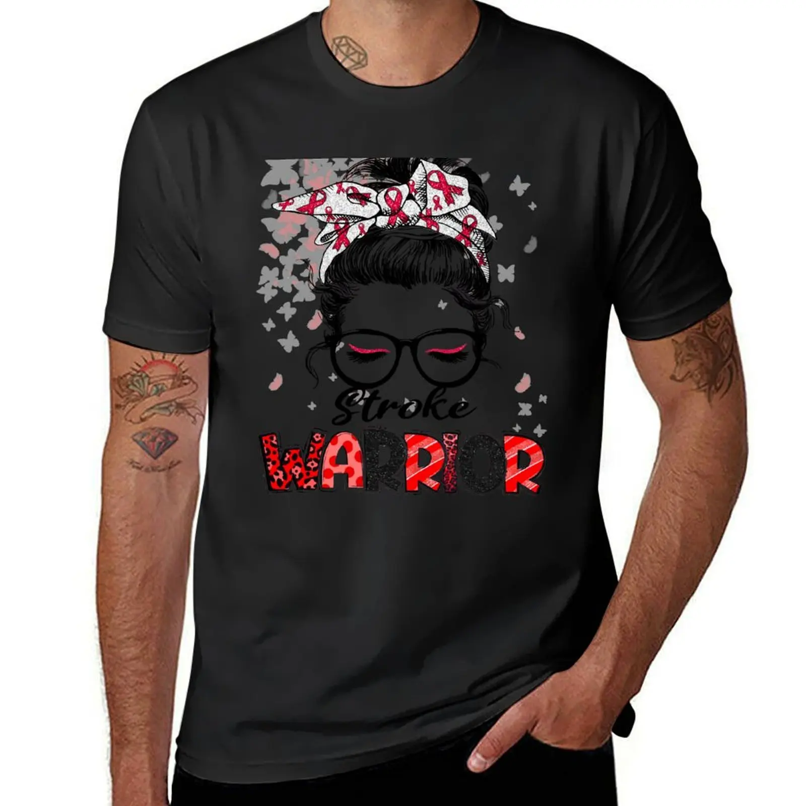Stroke Warrior Messy Bun Stroke Fighter Gifts T-Shirt kawaii clothes summer tops mens cotton t shirts
Stroke Warrior Messy Bun Stroke Fighter Gifts T-Shirt kawaii clothes summer tops mens cotton t shirts