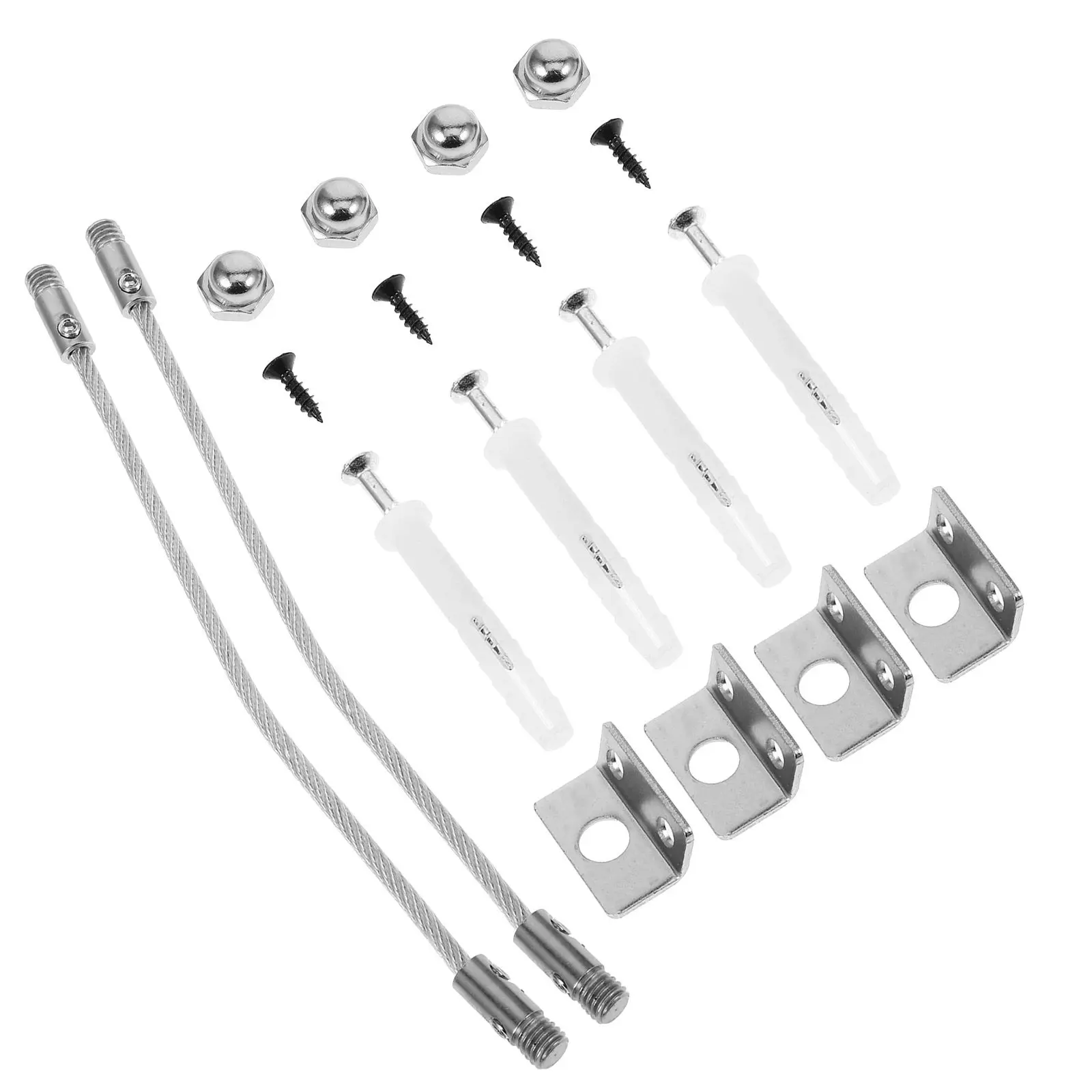2Sets Furniture Safety Straps Anti Tip Anchors Baby Proofing Kit for Dresser Bookshelf Cabinet Secure Furniture to Wall
2Sets Furniture Safety Straps Anti Tip Anchors Baby Proofing Kit for Dresser Bookshelf Cabinet Secure Furniture to Wall