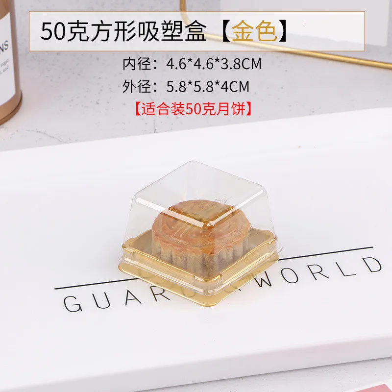 200sets Square Moon Cake Trays Mooncake Packaging Box Container Holder with Covers Plastic Transparent Baking Dessert Cake Boxes
200sets Square Moon Cake Trays Mooncake Packaging Box Container Holder with Covers Plastic Transparent Baking Dessert Cake Boxes