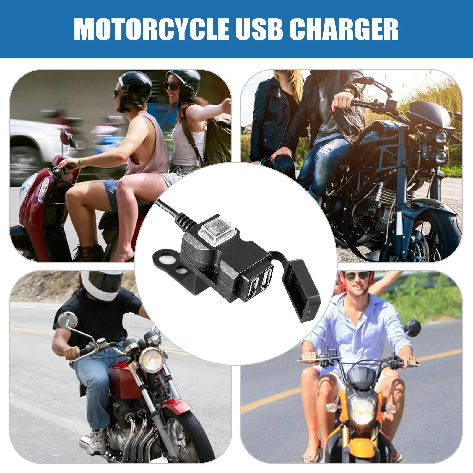 USB-зарядное устройство для мотоцикла, быстрый водонепроницаемый адаптер, USB-адаптер для мотоцикла, для GPS-навигатора, планшета, камеры на приборной панели, мотоцикла, скутера
USB-зарядное устройство для мотоцикла, быстрый водонепроницаемый адаптер, USB-адаптер для мотоцикла, для GPS-навигатора, планшета, камеры на приборной панели, мотоцикла, скутера