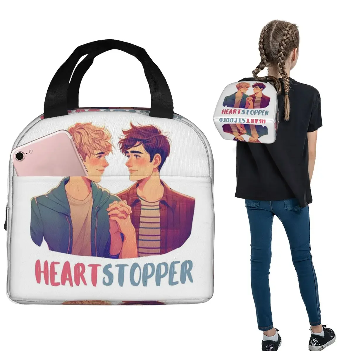 H-Heartstopper-S Hi Charlie And Nick: Термосумка для обедов для женщин и детей, портативный контейнер для еды, термосумка-тоут
H-Heartstopper-S Hi Charlie And Nick: Термосумка для обедов для женщин и детей, портативный контейнер для еды, термосумка-тоут