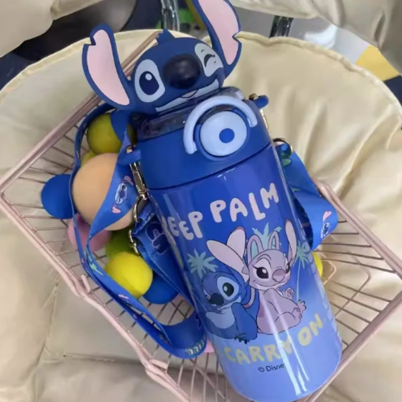 600ml Stitch Angel Water Cup Portable Large Capacity Cartoon Figures Stainless Steel Insulated Water Bottle With Straw Cift
600ml Stitch Angel Water Cup Portable Large Capacity Cartoon Figures Stainless Steel Insulated Water Bottle With Straw Cift