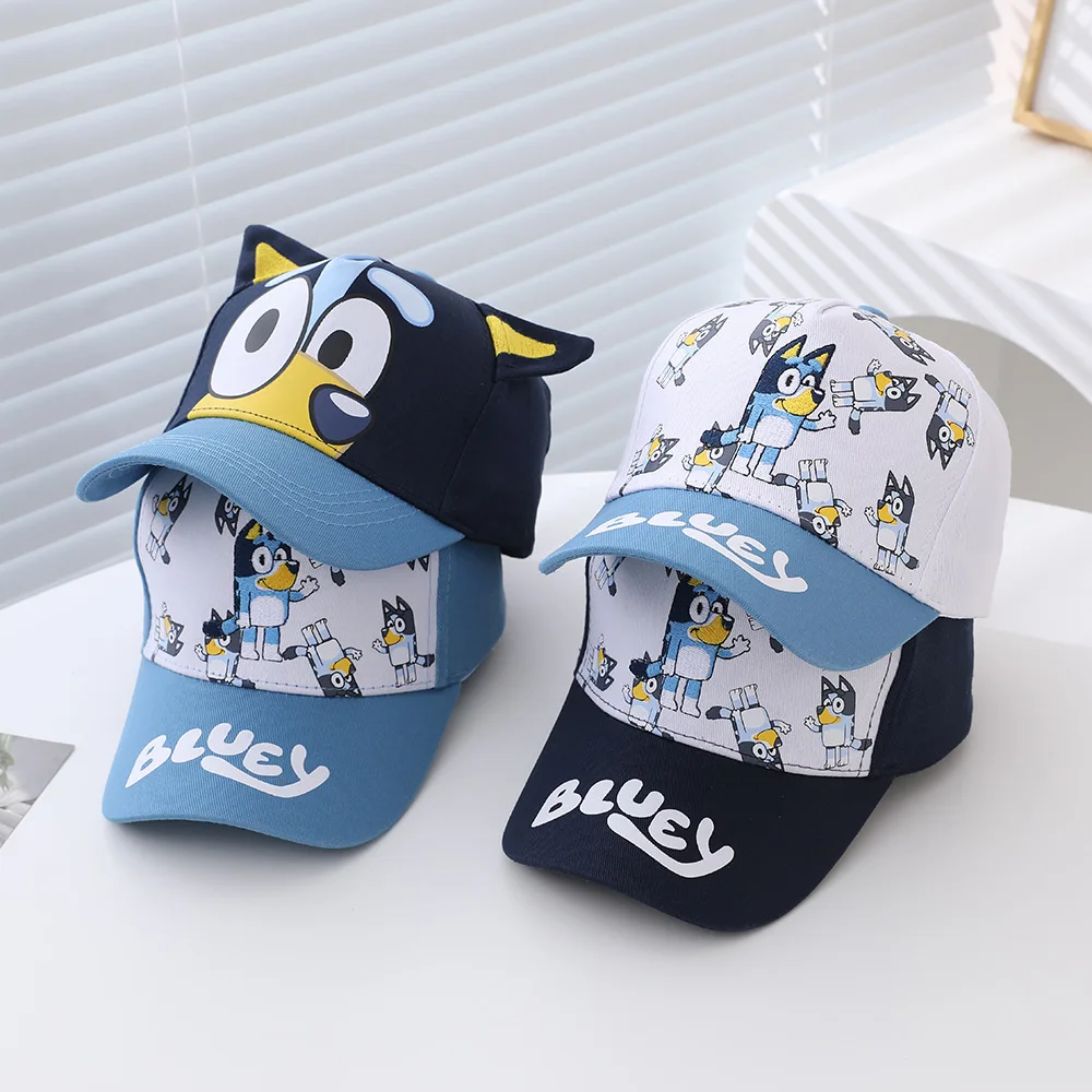 Bluey Cap with Adjustable Velcro 100% Polyester Material Perfect for Spring/Summer Ideal Boy Hat for Sun Protection
Bluey Cap with Adjustable Velcro 100% Polyester Material Perfect for Spring/Summer Ideal Boy Hat for Sun Protection