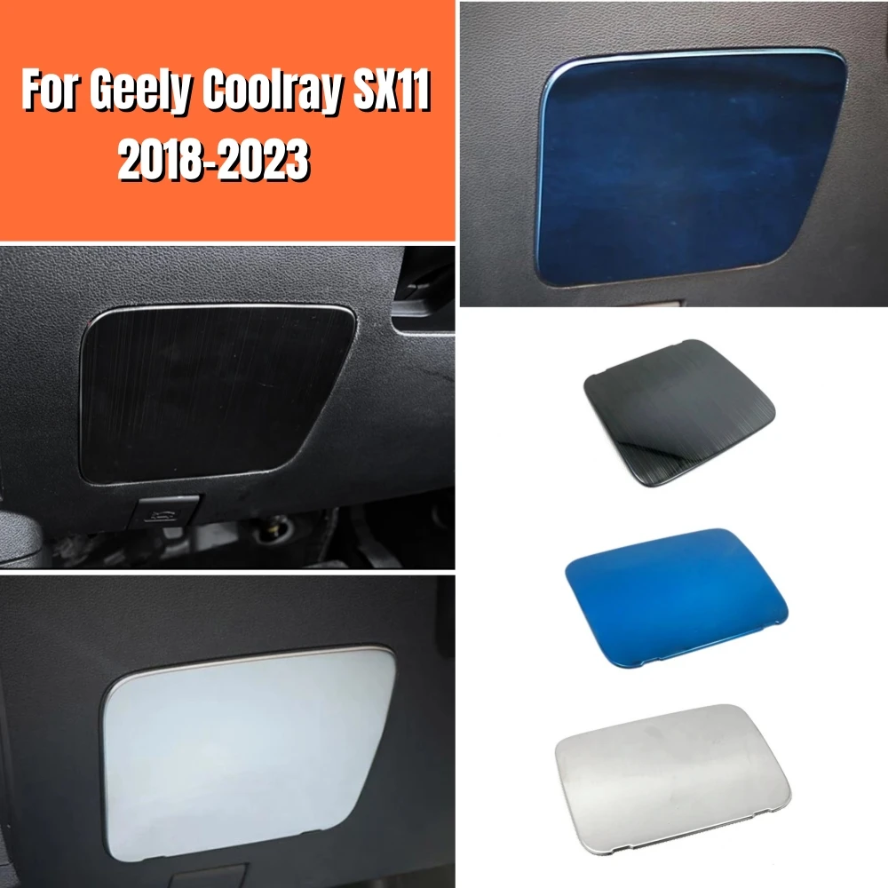 For Geely Coolray SX11 2018 2019 2020-2023 Cab Storage Box Trim Stainless steel interior Car Styling Decoration Accessories 1pcs
For Geely Coolray SX11 2018 2019 2020-2023 Cab Storage Box Trim Stainless steel interior Car Styling Decoration Accessories 1pcs