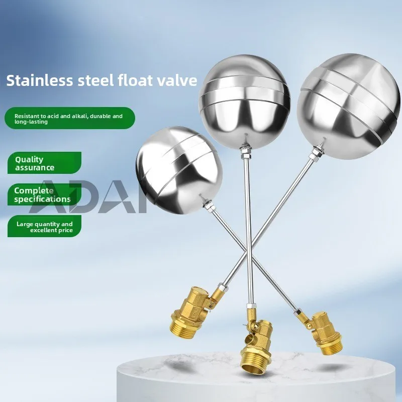 Stainless steel float valve water tank water tower switch automatic 304 tap water valve controller
Stainless steel float valve water tank water tower switch automatic 304 tap water valve controller