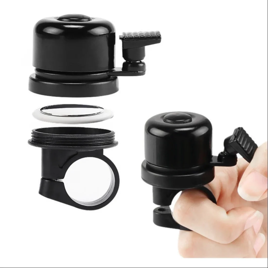 MTB Bicycle Bell For Airtag Alloy MTB Bike Safety Warning Alarm Cycling Handlebar Bell Ring Bicycle Horn Cycling Accessories
MTB Bicycle Bell For Airtag Alloy MTB Bike Safety Warning Alarm Cycling Handlebar Bell Ring Bicycle Horn Cycling Accessories