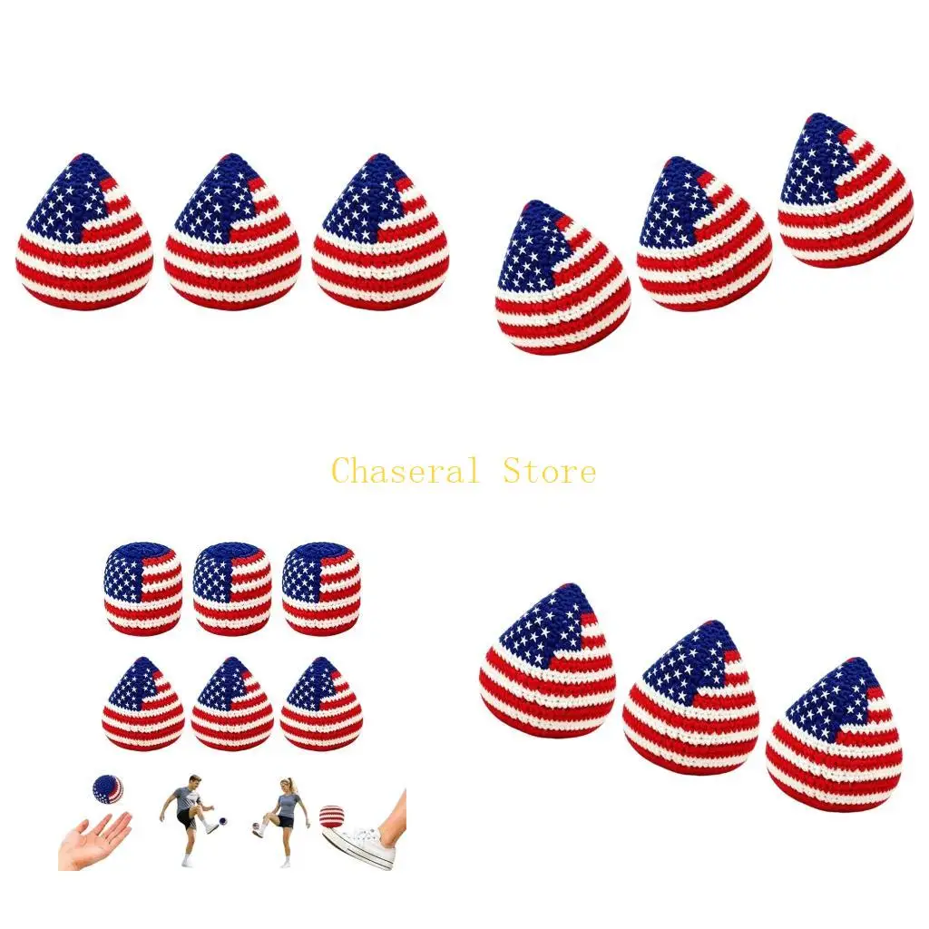 E7CE 3X Vibrant Patriotic Flag Foot Toss Sacks Perfect For School Activities
E7CE 3X Vibrant Patriotic Flag Foot Toss Sacks Perfect For School Activities