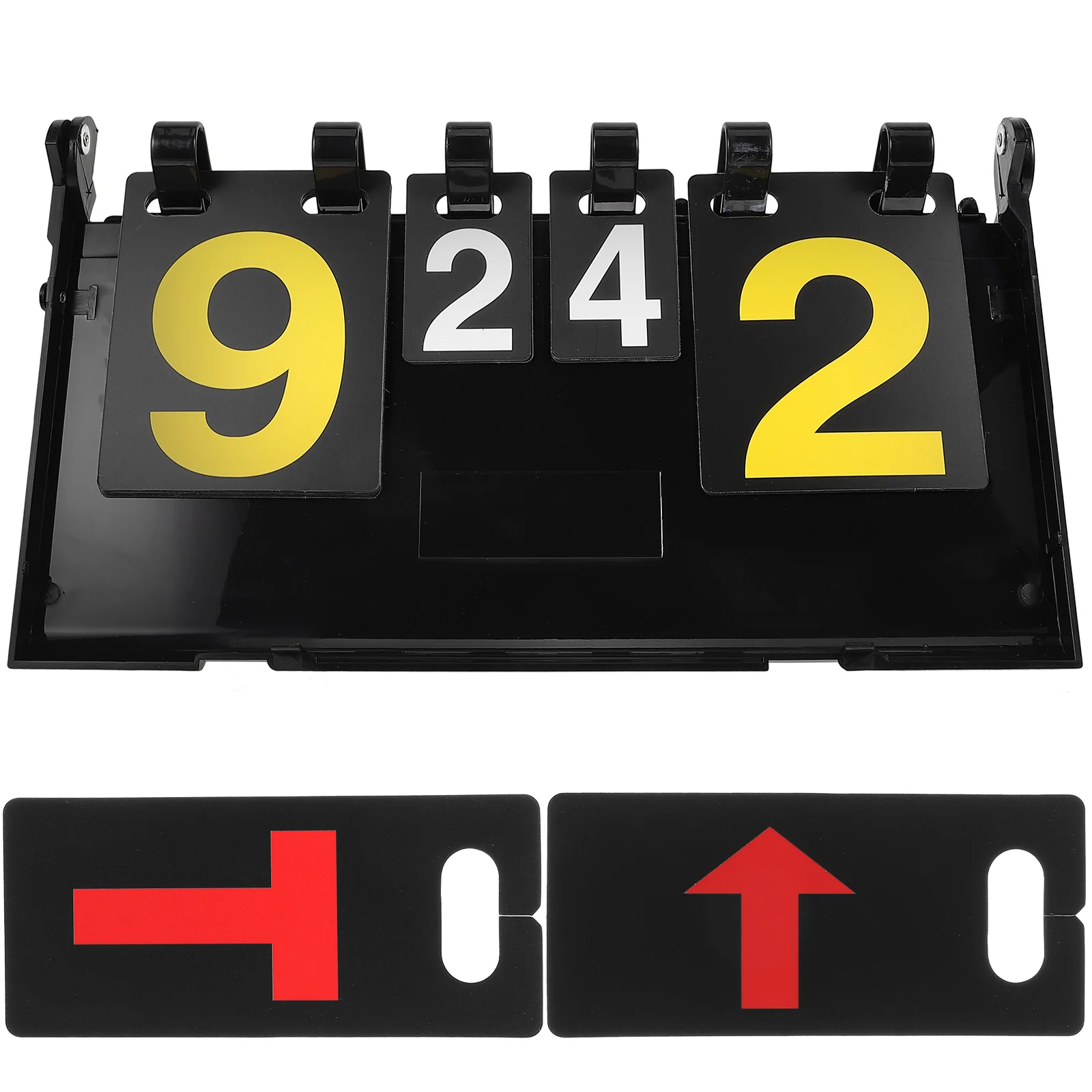 Desk Flipper Scoreboard Tabletop Scoreboard for Volleyball Basketball Table Tennis Sports Competition Referee Score Board
Desk Flipper Scoreboard Tabletop Scoreboard for Volleyball Basketball Table Tennis Sports Competition Referee Score Board