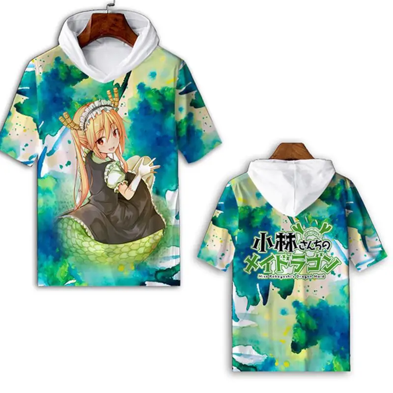 New Small River Dragon Maid Short Sleeve T-Shirt Clothing Print Upper Body BC12 Cross-Border Fashion Ladies' Tops
New Small River Dragon Maid Short Sleeve T-Shirt Clothing Print Upper Body BC12 Cross-Border Fashion Ladies' Tops