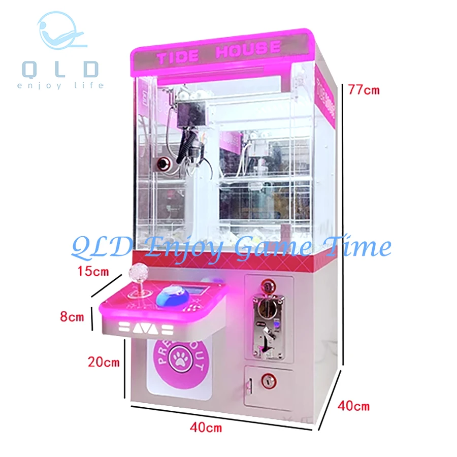 TIDE HOUSE Mini Toy Claw Crane Doll Machine for Carnival, Arcade Grabber, Coin Operated, KTV, Cinema, 110V, 220V LED
TIDE HOUSE Mini Toy Claw Crane Doll Machine for Carnival, Arcade Grabber, Coin Operated, KTV, Cinema, 110V, 220V LED