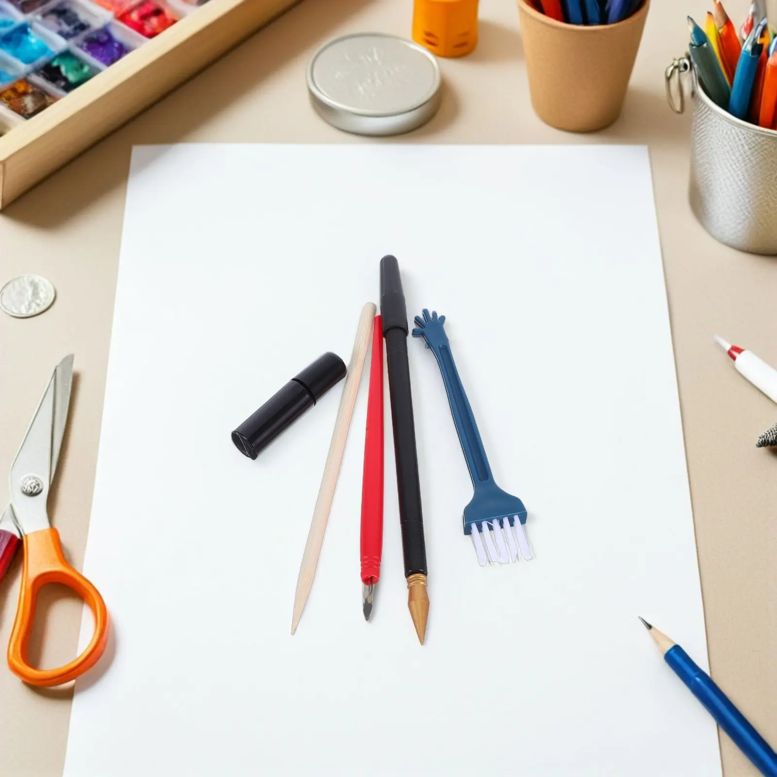 5pcs Scratch Detail Pens Set Wooden Drawing Coloring Tools For Kids Art Craft Stylus Paper Painting Kit Teaching Supplies
5pcs Scratch Detail Pens Set Wooden Drawing Coloring Tools For Kids Art Craft Stylus Paper Painting Kit Teaching Supplies