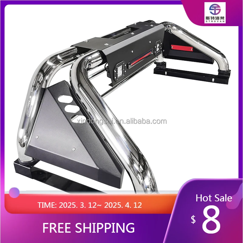 Deren High Quality High Quality Stainless Steel Pickup New Design Roll bar for Isuzu D-MAX Ford Ranger
Deren High Quality High Quality Stainless Steel Pickup New Design Roll bar for Isuzu D-MAX Ford Ranger