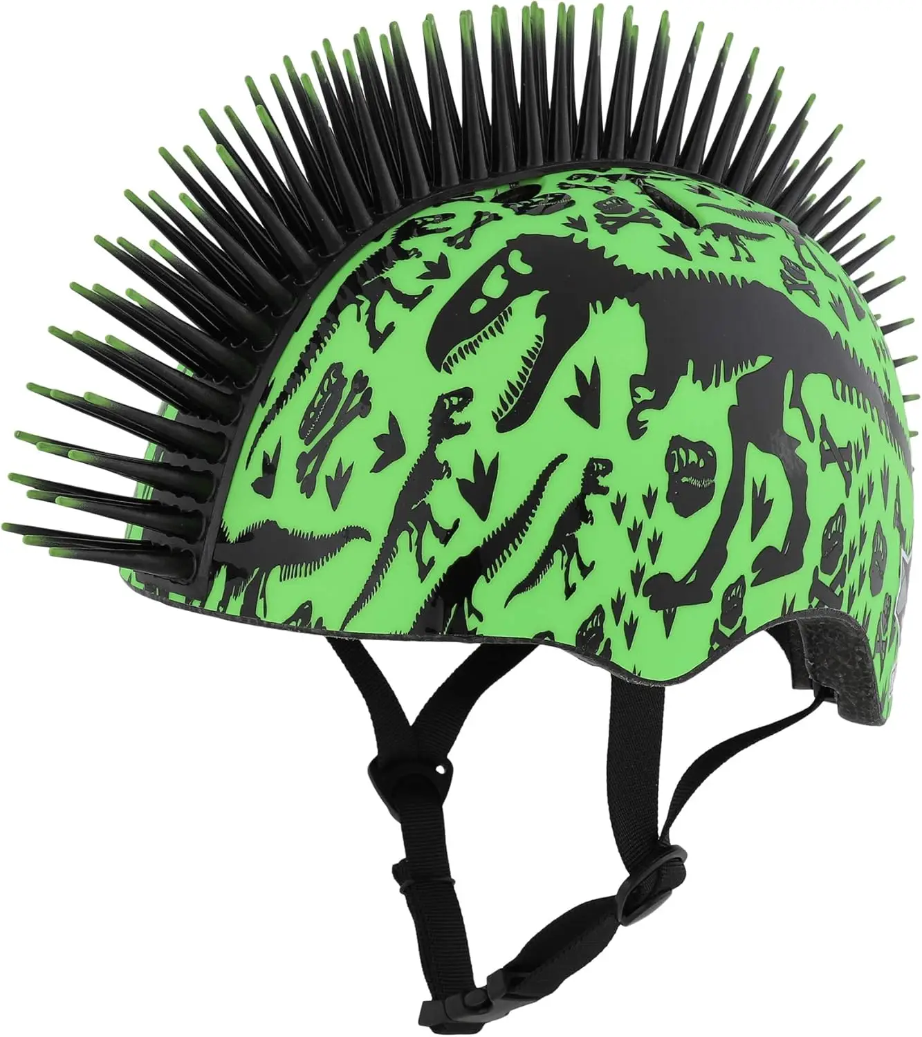 3D Mohawk Helmet for Kids - Dinosaur Skeleton Design, Lightweight Bike & Skate Helmet, Ages 3-5
3D Mohawk Helmet for Kids - Dinosaur Skeleton Design, Lightweight Bike & Skate Helmet, Ages 3-5