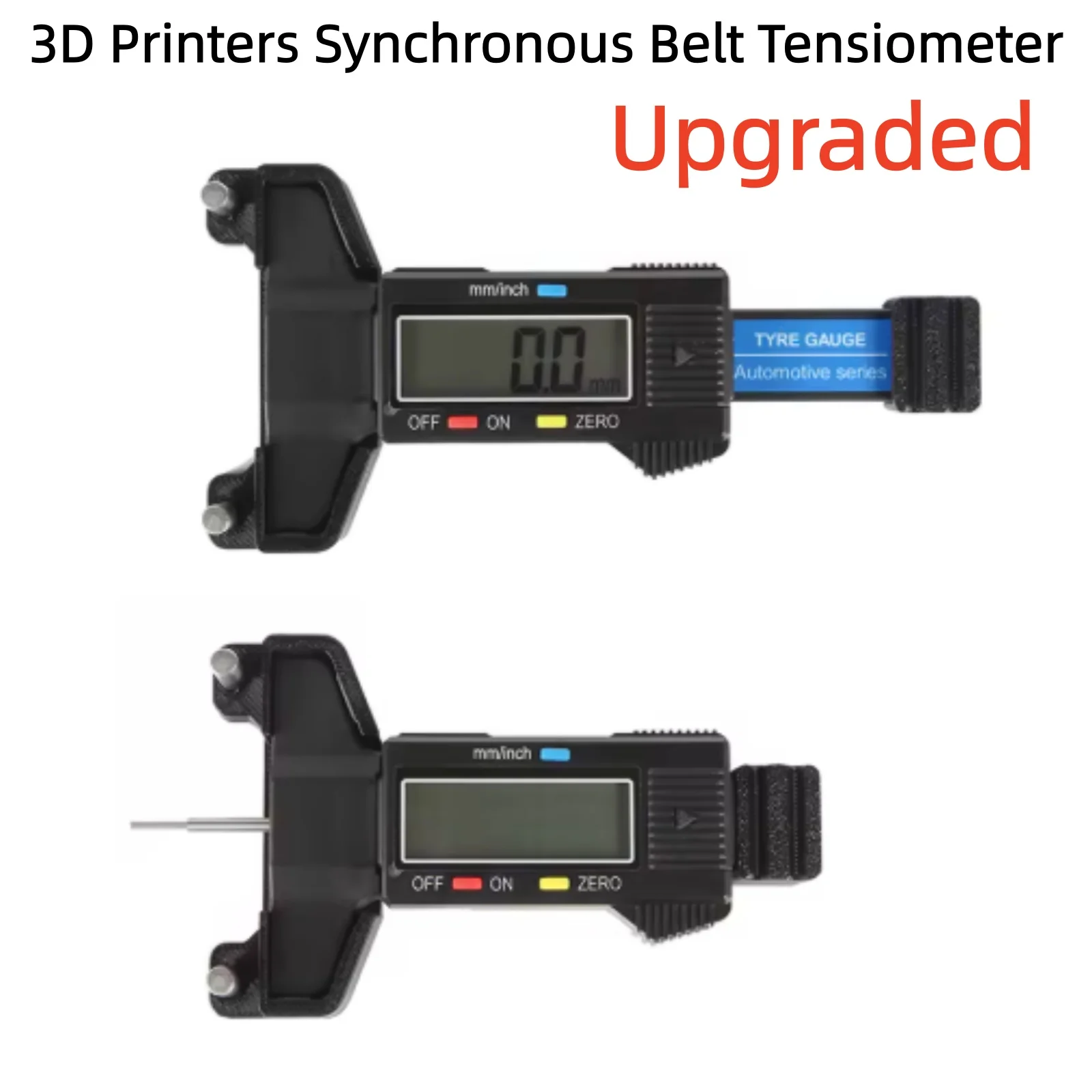 Upgraded 2GT Timing Belt Elastic Tensiometer Voron Synchronous Belt Tension Gauge Tester 3D Printer Parts For Bambu Lab X1/P1P
Upgraded 2GT Timing Belt Elastic Tensiometer Voron Synchronous Belt Tension Gauge Tester 3D Printer Parts For Bambu Lab X1/P1P