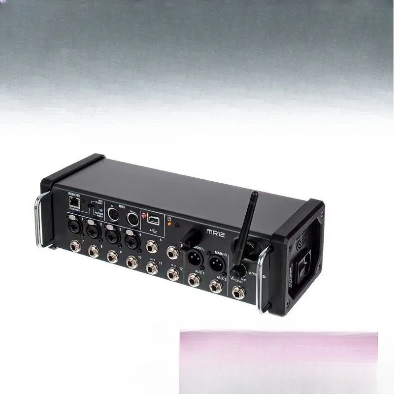 MR18 MR12 Rack-mounted Digital Mixer Multi-track Sound Card Wireless Control Bar Band
MR18 MR12 Rack-mounted Digital Mixer Multi-track Sound Card Wireless Control Bar Band