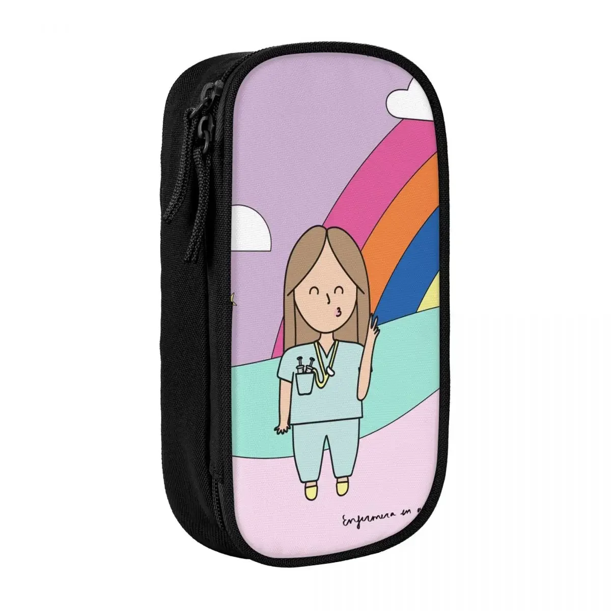 Kawaii Nurse Nursing Pencil Cases for Girls Boys Custom Cartoon Doctor Large Capacity Pen Box Bag Stationery
Kawaii Nurse Nursing Pencil Cases for Girls Boys Custom Cartoon Doctor Large Capacity Pen Box Bag Stationery