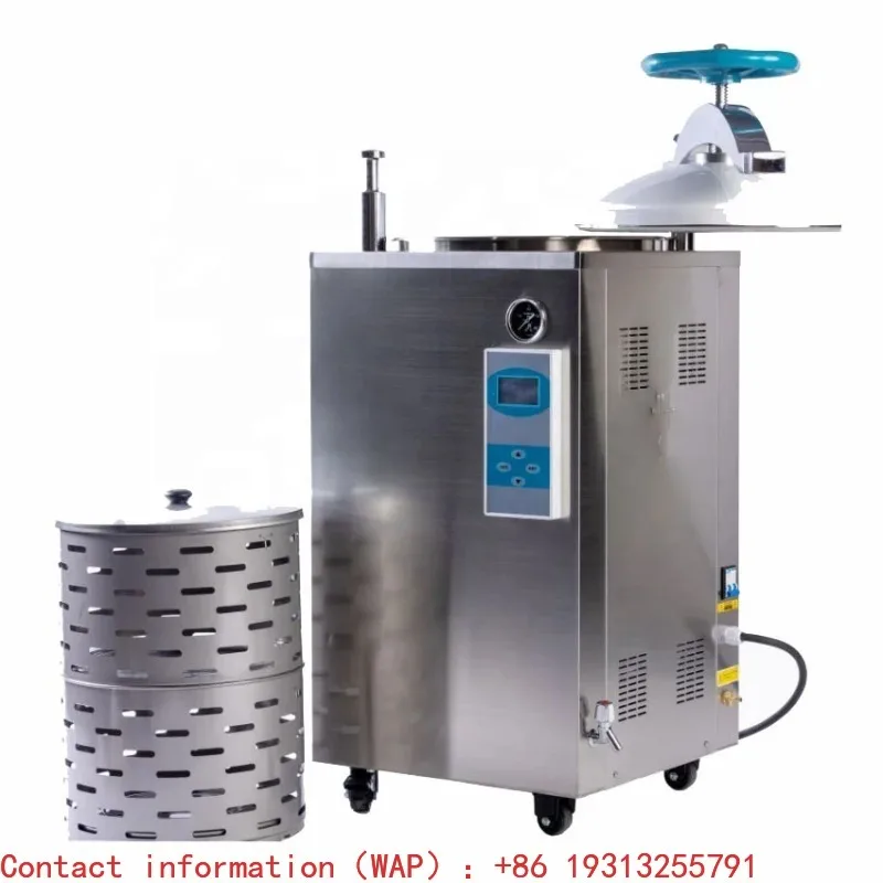 Autoclave Sterilization Equipment Vertical Cylindrical Pressure Steam Sterilizer Automatic High Pressure Sterilizer
Autoclave Sterilization Equipment Vertical Cylindrical Pressure Steam Sterilizer Automatic High Pressure Sterilizer