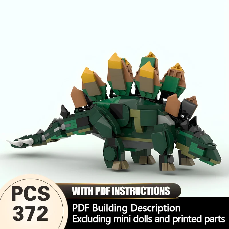 Creators Animal Series Model MOC Building Bricks Stegosaurus Modular Technology Gifts Holiday Assemble Children Toys Suit
Creators Animal Series Model MOC Building Bricks Stegosaurus Modular Technology Gifts Holiday Assemble Children Toys Suit