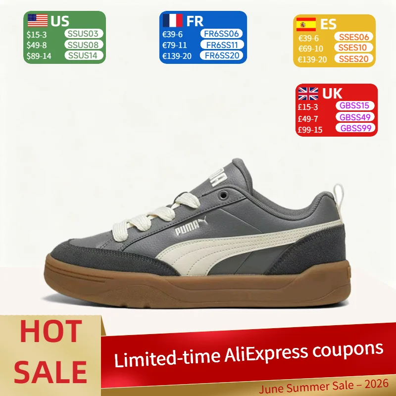 PUMA Park Lifestyle OG Durable,Non-Slip,Supportive,Breathable, Comfortable, Versatile Low-Top Sneakers (Unisex) - Gray 397262-04
PUMA Park Lifestyle OG Durable,Non-Slip,Supportive,Breathable, Comfortable, Versatile Low-Top Sneakers (Unisex) - Gray 397262-04