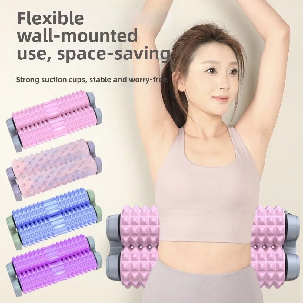 Double Pipe Suction Cup Foam Roller Non-Slip Large Load Bearing Muscle Relaxation Roller Multifunctional Easy To Use
Double Pipe Suction Cup Foam Roller Non-Slip Large Load Bearing Muscle Relaxation Roller Multifunctional Easy To Use