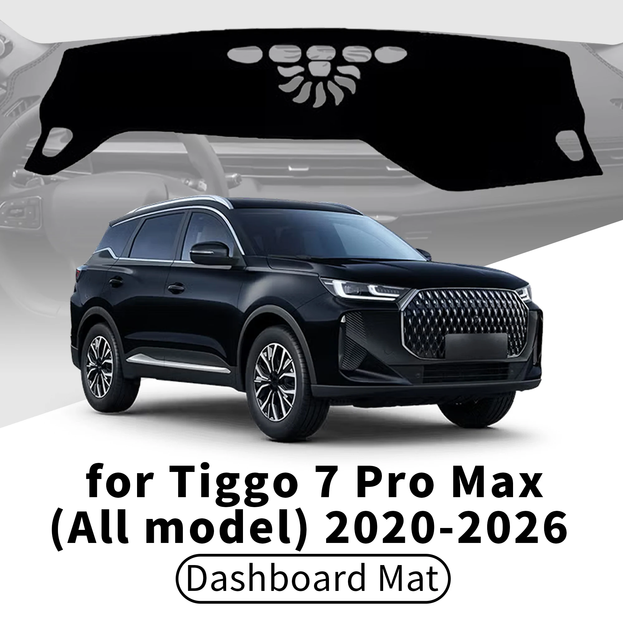 for Chery Tiggo 7 Pro Max 2026-2020 PHEV Car Dashboard Cover Dashmat Sunshade Anti‑UV Anti‑Glare Dash Mat Interior Accessories
for Chery Tiggo 7 Pro Max 2026-2020 PHEV Car Dashboard Cover Dashmat Sunshade Anti‑UV Anti‑Glare Dash Mat Interior Accessories