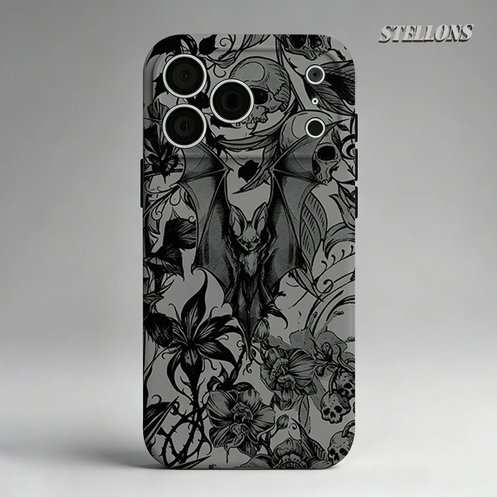 Gothic Bat Phone Case For Magnetic Phone Case for IPhone 17 16 15 14 13 Pro Max Plus Single Double-layer tough Case
Gothic Bat Phone Case For Magnetic Phone Case for IPhone 17 16 15 14 13 Pro Max Plus Single Double-layer tough Case