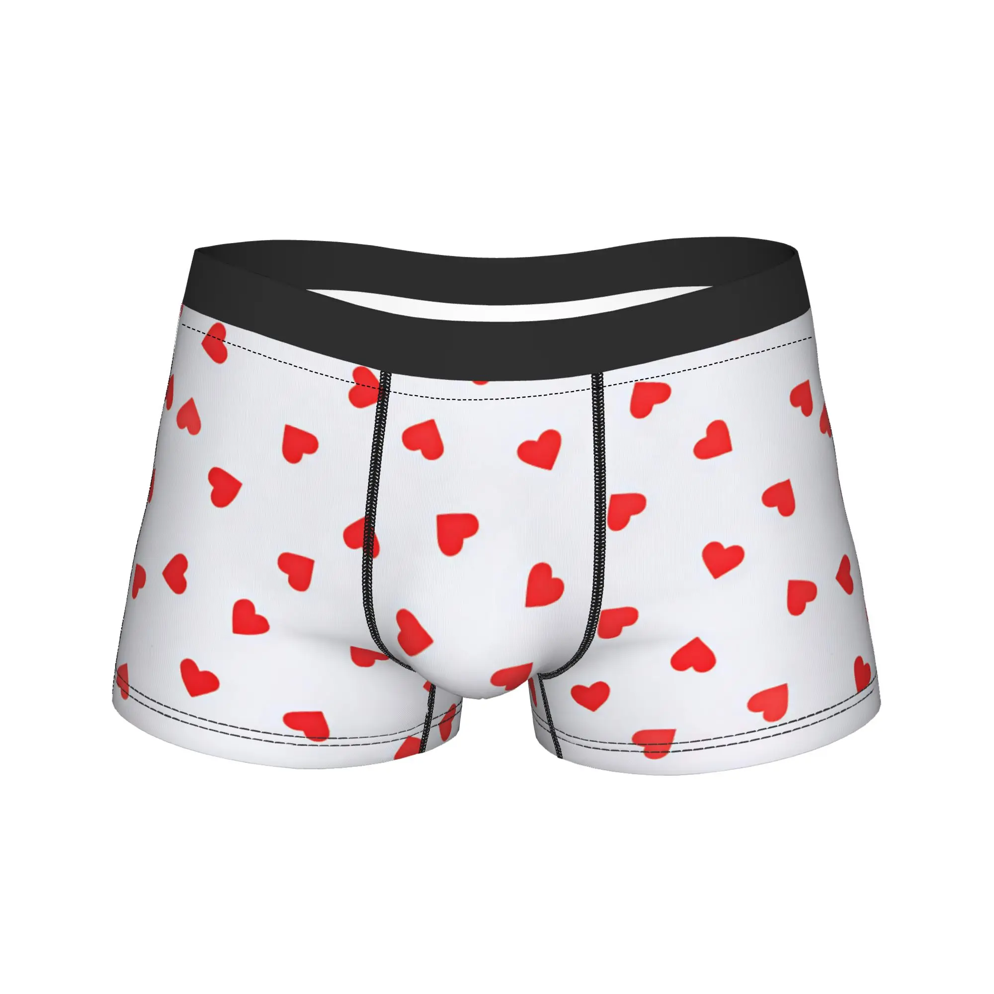 Red Heart Love Heart Shorts Briefs Underwear High Quality Men Sexy Soft Trunk Custom DIY Large Size Underpants
Red Heart Love Heart Shorts Briefs Underwear High Quality Men Sexy Soft Trunk Custom DIY Large Size Underpants