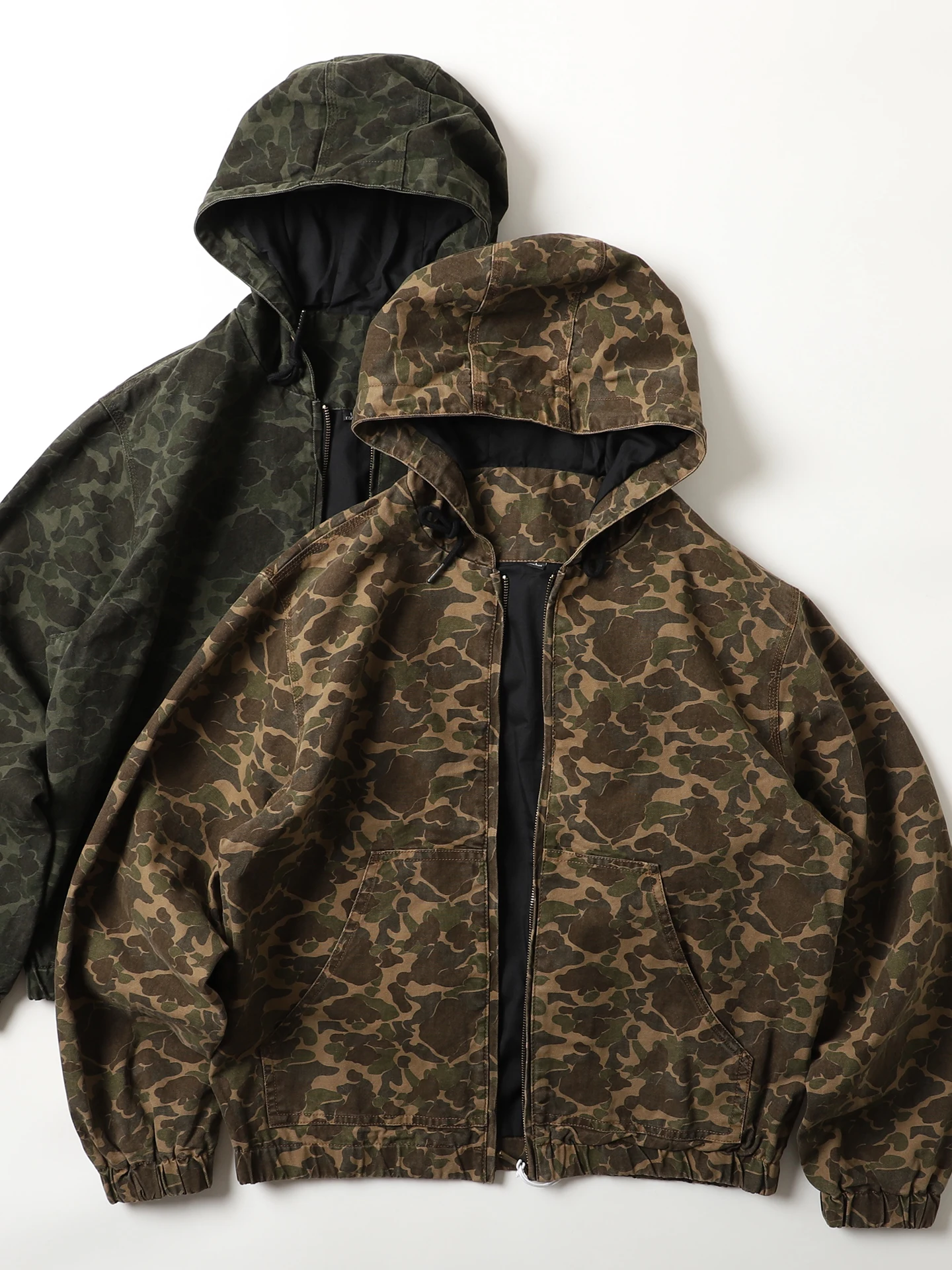 Waed Pure Cotton Camouflage Hooded Open Cardigan Jaet Men's Trendy Loose Top Hat irt American Sle Long Sve Zipper
Waed Pure Cotton Camouflage Hooded Open Cardigan Jaet Men's Trendy Loose Top Hat irt American Sle Long Sve Zipper