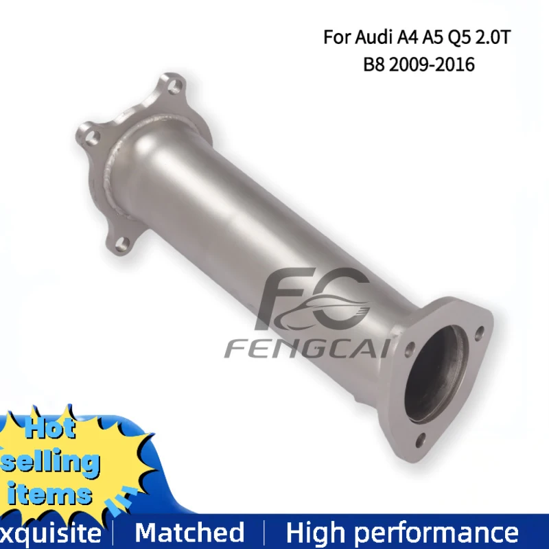 High-flow Stainless Steel Exhaust Downpipe for Audi A4 A5 Q5 2.0T B8 2009-2016 Exhaust Pipes Head Auto Parts Power Upgrade
High-flow Stainless Steel Exhaust Downpipe for Audi A4 A5 Q5 2.0T B8 2009-2016 Exhaust Pipes Head Auto Parts Power Upgrade