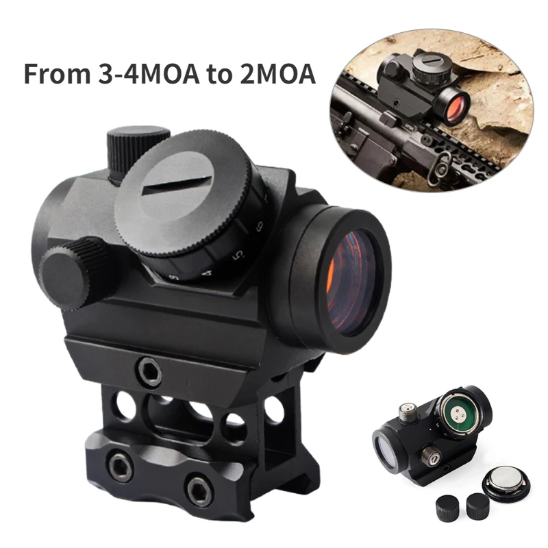 Прицел 2MOA Red Dot Sight 1x25 мм, водонепроницаемый, противоударный и противотуманный, с красной точкой и 1-дюймовым креплением на подъемник
Прицел 2MOA Red Dot Sight 1x25 мм, водонепроницаемый, противоударный и противотуманный, с красной точкой и 1-дюймовым креплением на подъемник