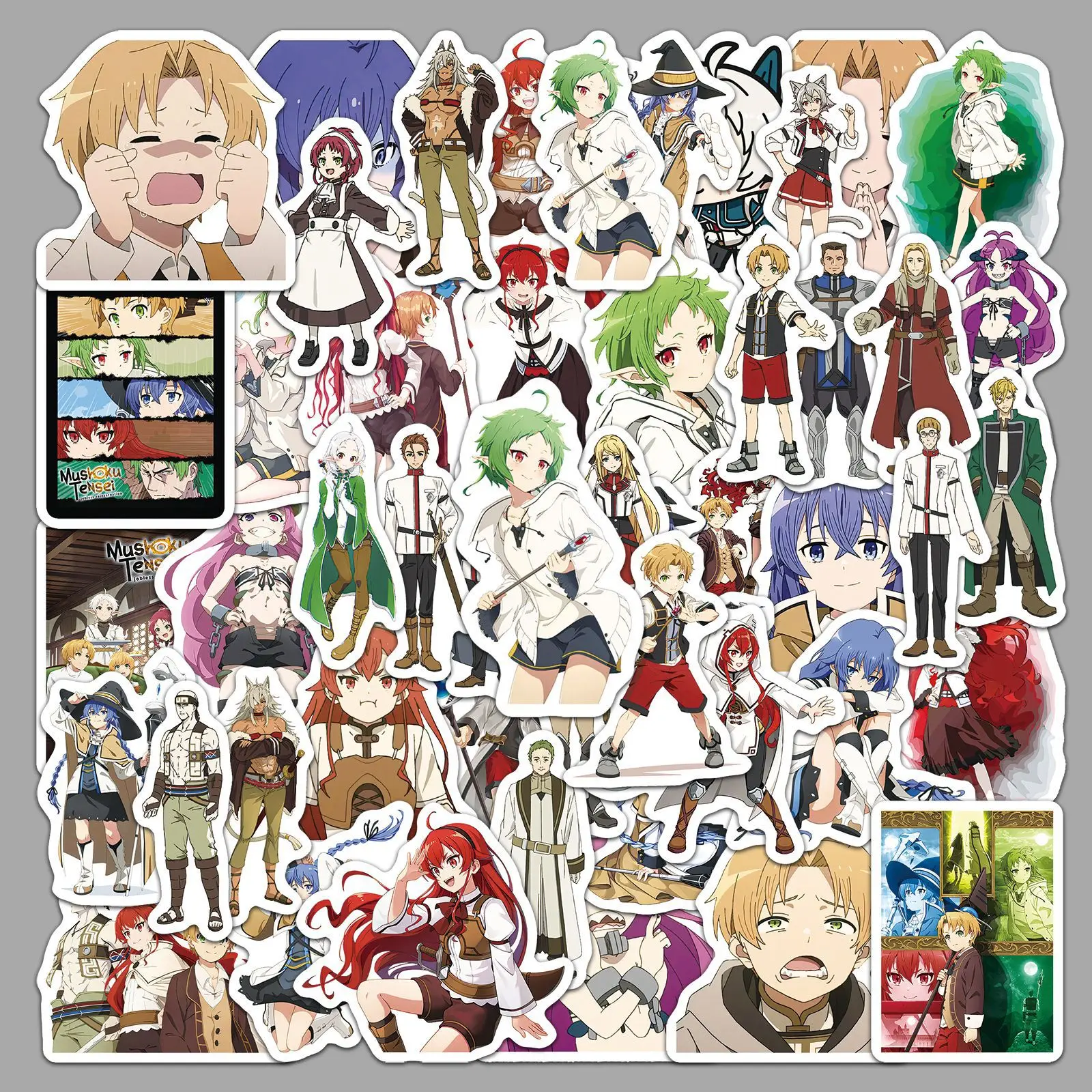 10/30/50Pcs Mushoku Tensei: Jobless Reincarnation Graffiti Stickers Personalized Cartoon Anime Decoration Stickers DIY Guitar
10/30/50Pcs Mushoku Tensei: Jobless Reincarnation Graffiti Stickers Personalized Cartoon Anime Decoration Stickers DIY Guitar