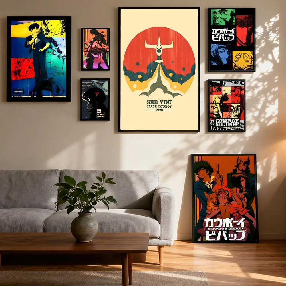 C-Cowboy B-Bebop Anime Retro Poster Prints Oil Painting Mural Painting Living Room Home Decoration Party Evening Party Cover
C-Cowboy B-Bebop Anime Retro Poster Prints Oil Painting Mural Painting Living Room Home Decoration Party Evening Party Cover