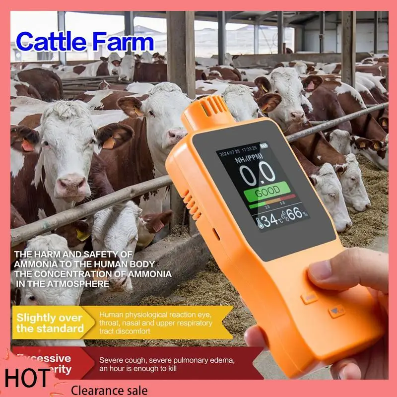 A88Z Ammonia Gas Detectors NH3 Gas Analyzers Meter Alarm Device Digital Gas Leak Detectors 0-100PPM
A88Z Ammonia Gas Detectors NH3 Gas Analyzers Meter Alarm Device Digital Gas Leak Detectors 0-100PPM
