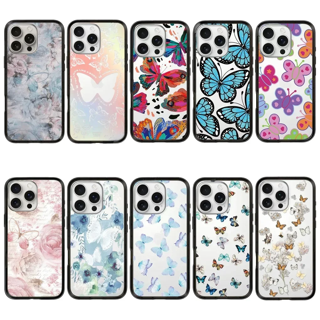 Butterfly Black Border Letters New Design Protective IPhone Case Cover for 16 15 Pro Max Case
Butterfly Black Border Letters New Design Protective IPhone Case Cover for 16 15 Pro Max Case
