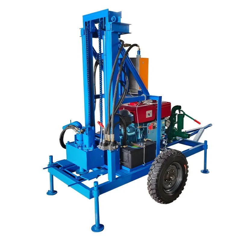 Customized Water Well Drill Rig Easy Transport Quick Learning Mechanized Pipe Lifting For Home Garden And Rural Well Drilling
Customized Water Well Drill Rig Easy Transport Quick Learning Mechanized Pipe Lifting For Home Garden And Rural Well Drilling