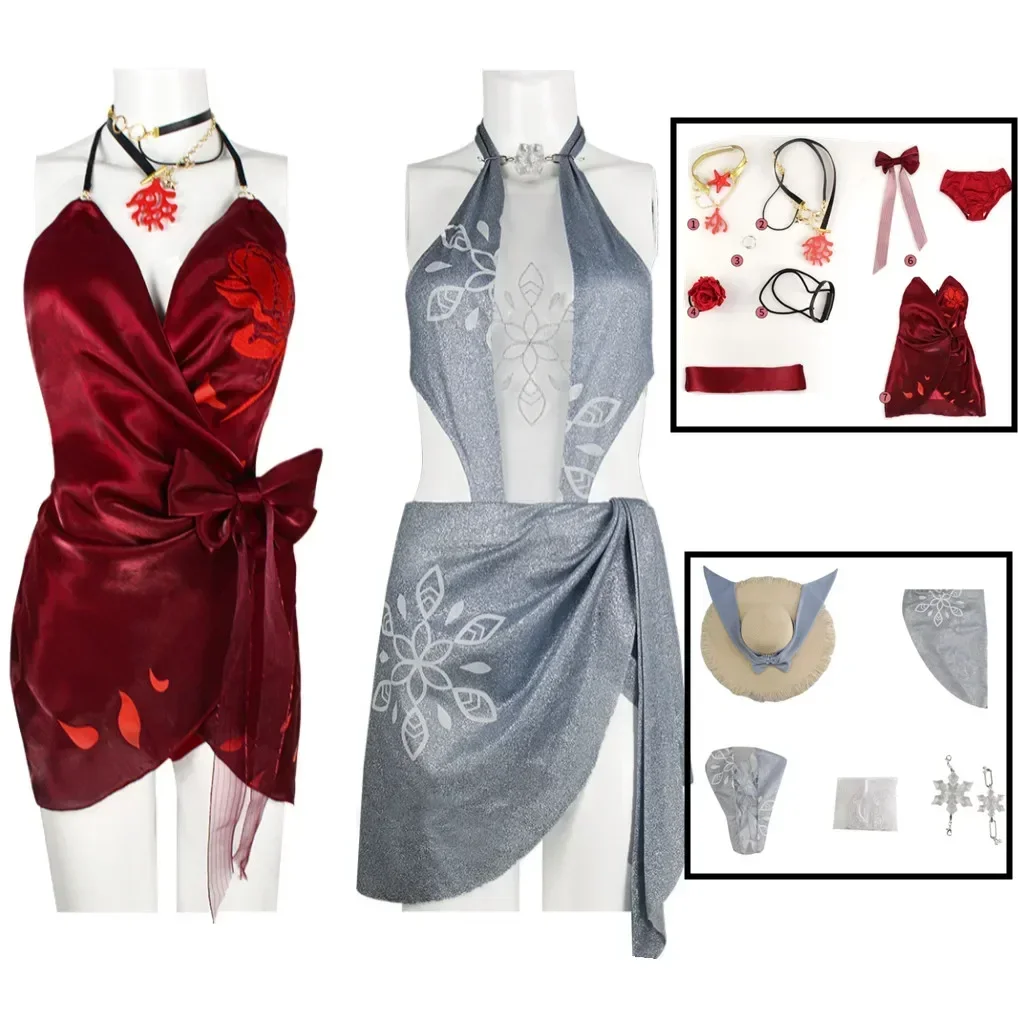 Game Naraka: Bladepoint Cosplay Costume Viper Ning Justina Gu Summer Swim Suit Halloween Party Props Stage Show Accessories 
Game Naraka: Bladepoint Cosplay Costume Viper Ning Justina Gu Summer Swim Suit Halloween Party Props Stage Show Accessories