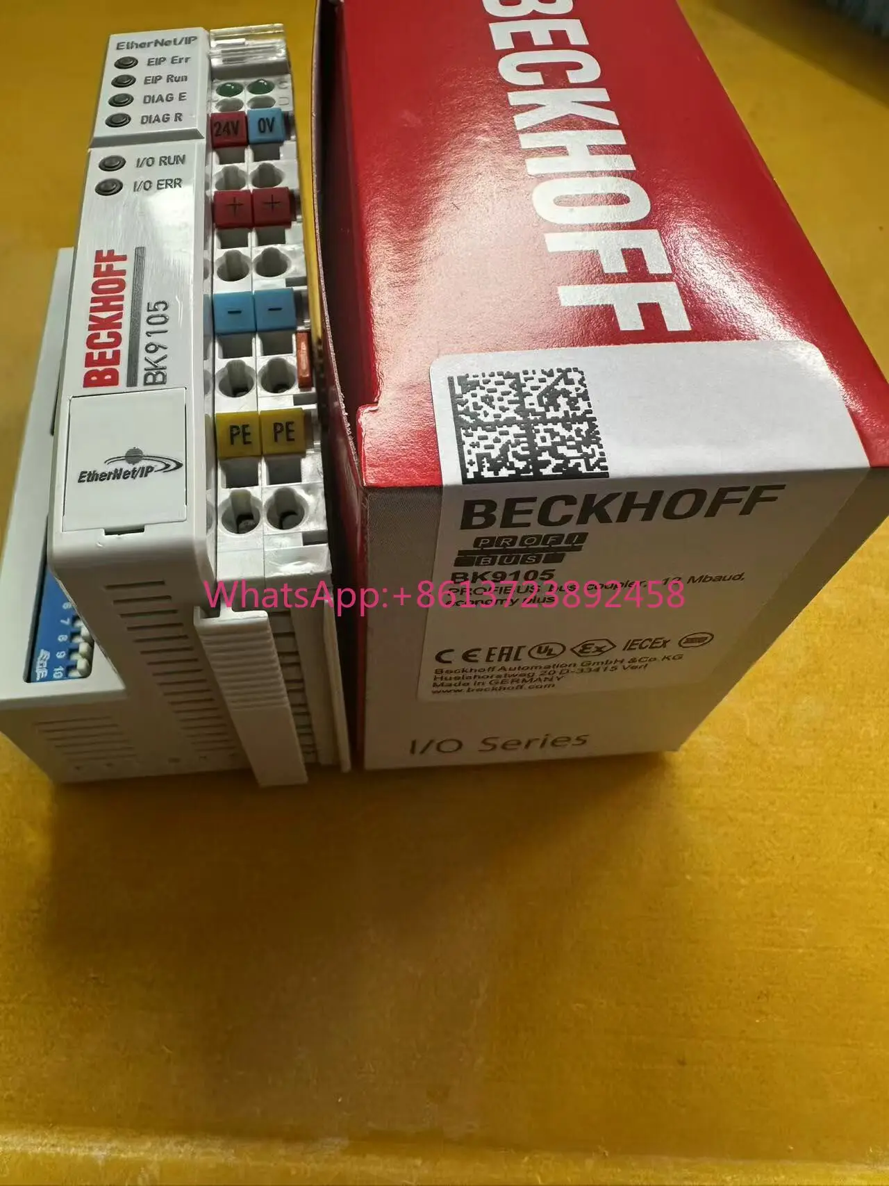 Beckhoff module Bk9105 brand new original high quality
Beckhoff module Bk9105 brand new original high quality