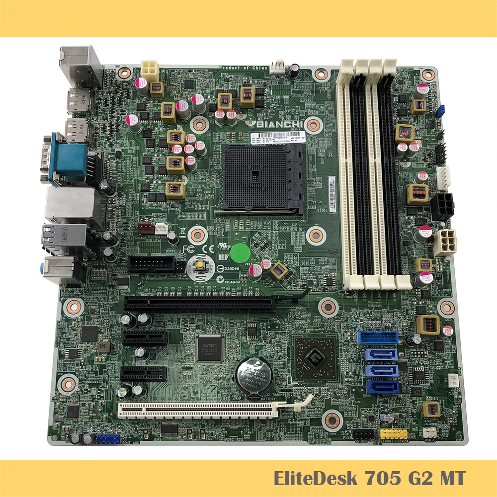High Quality Desktop Motherboard For HP EliteDesk 705 G2 MT 798073-001 798571-001 FM2b
High Quality Desktop Motherboard For HP EliteDesk 705 G2 MT 798073-001 798571-001 FM2b