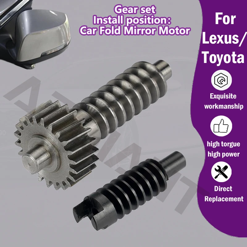 1/5PCS AZGIANT For Toyota Crown MK13 2008-2014 Lexus ES240 XV40 2006-2012 Car Electric Fold Exterior Mirrors Motor 22T gear tool
1/5PCS AZGIANT For Toyota Crown MK13 2008-2014 Lexus ES240 XV40 2006-2012 Car Electric Fold Exterior Mirrors Motor 22T gear tool